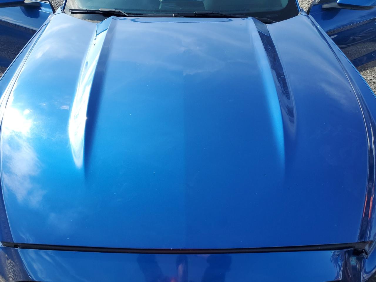 2017 Ford Mustang VIN 1FATP8UH7H5202412 Copart auction photo, side / front end damage thumbnail 12
