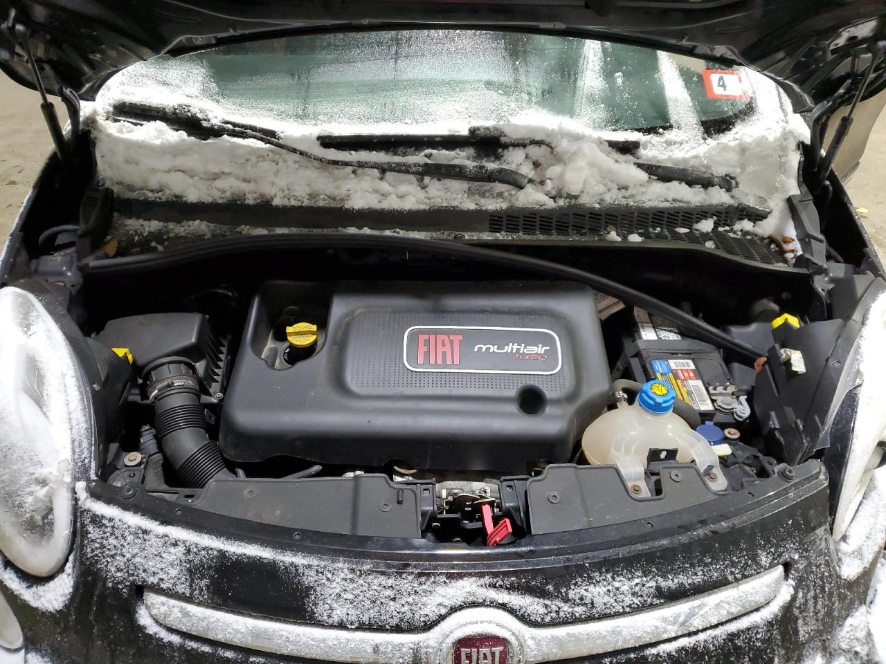 2016 Fiat 500 VIN ZFBCFADH9GZ038014 Copart auction photo, front end damage thumbnail 12