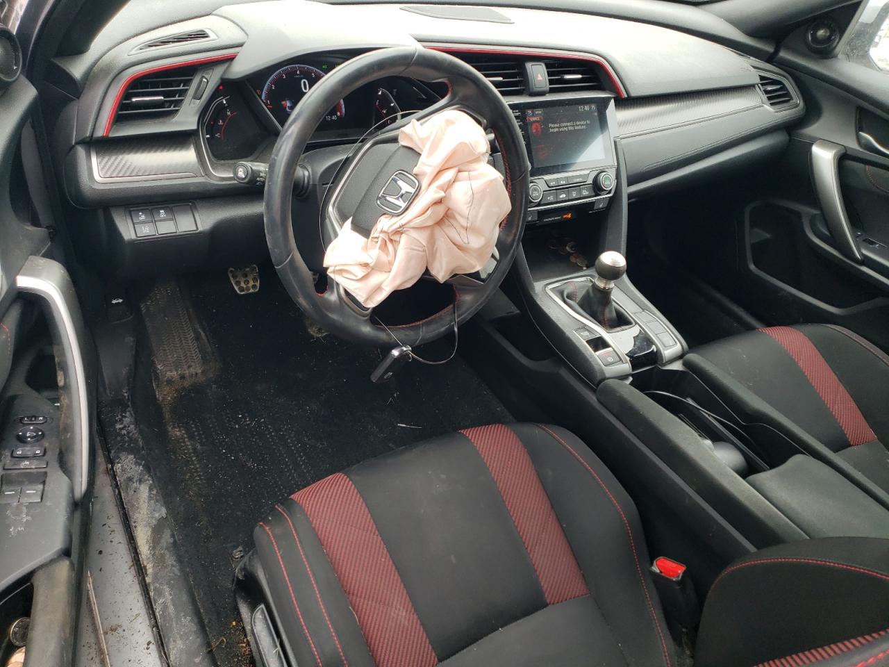 2020 Honda Civic VIN 2HGFC3A51LH754314 Copart auction photo, front end damage thumbnail 8