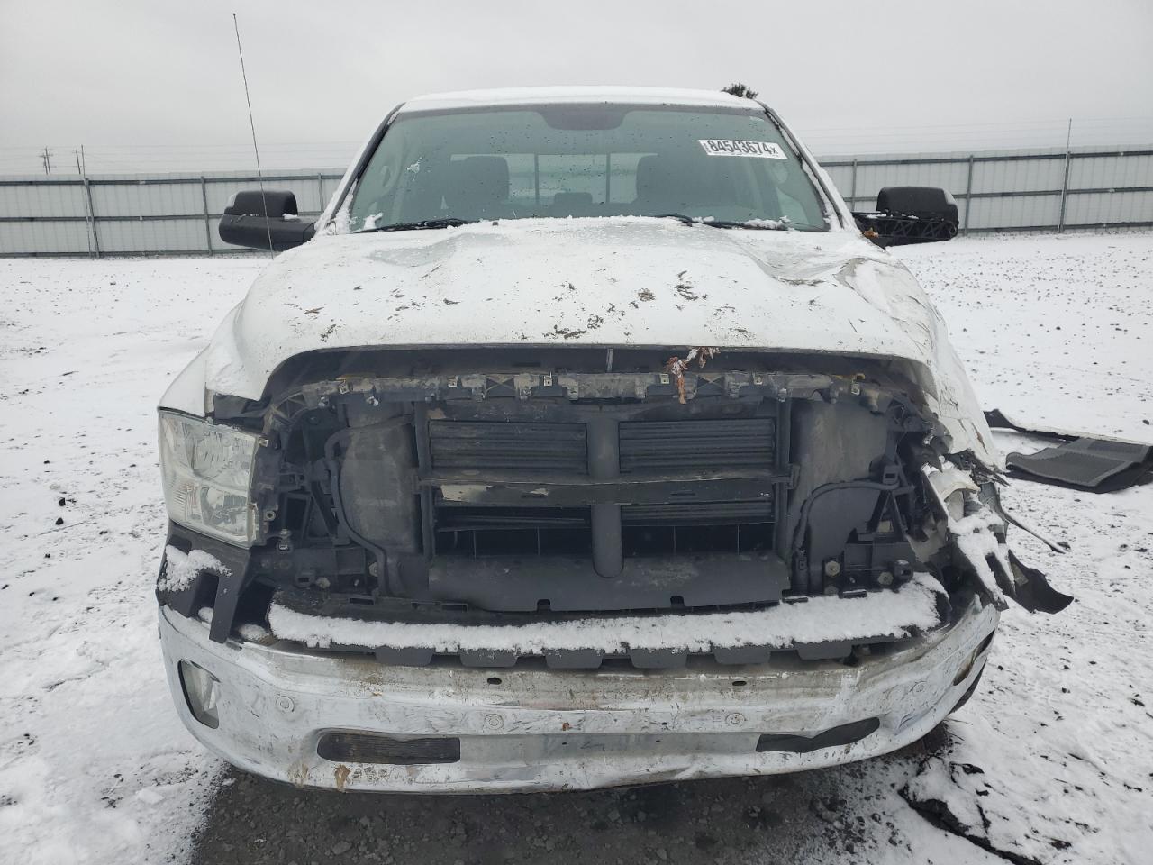 2016 RAM 1500 VIN 1C6RR6LT8GS100990 Copart auction photo, all over damage thumbnail 5