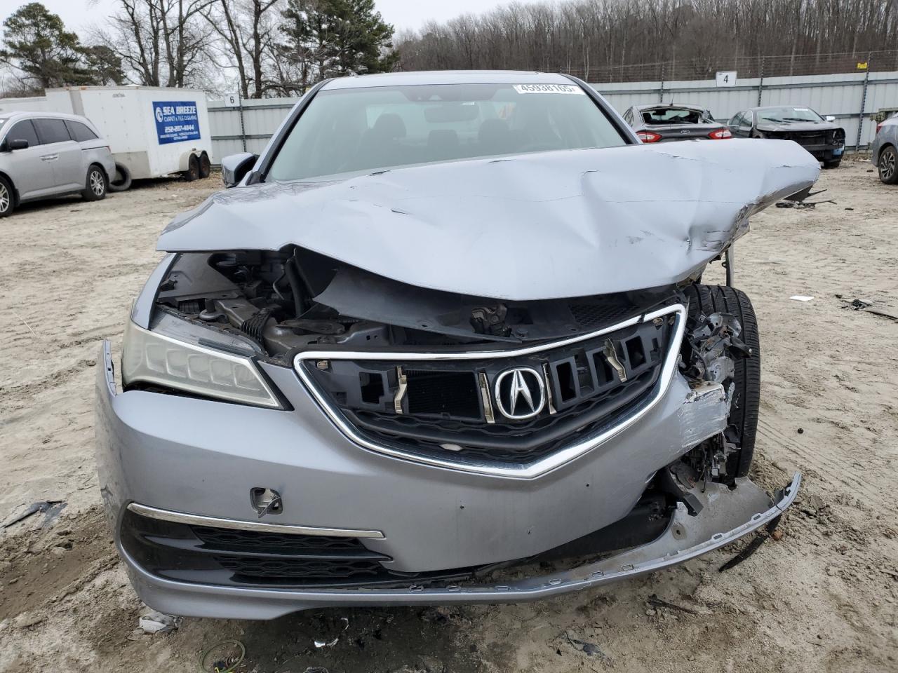 2016 Acura TLX VIN 19UUB2F52GA011503 Copart auction photo, front end / minor dent/scratches damage thumbnail 5