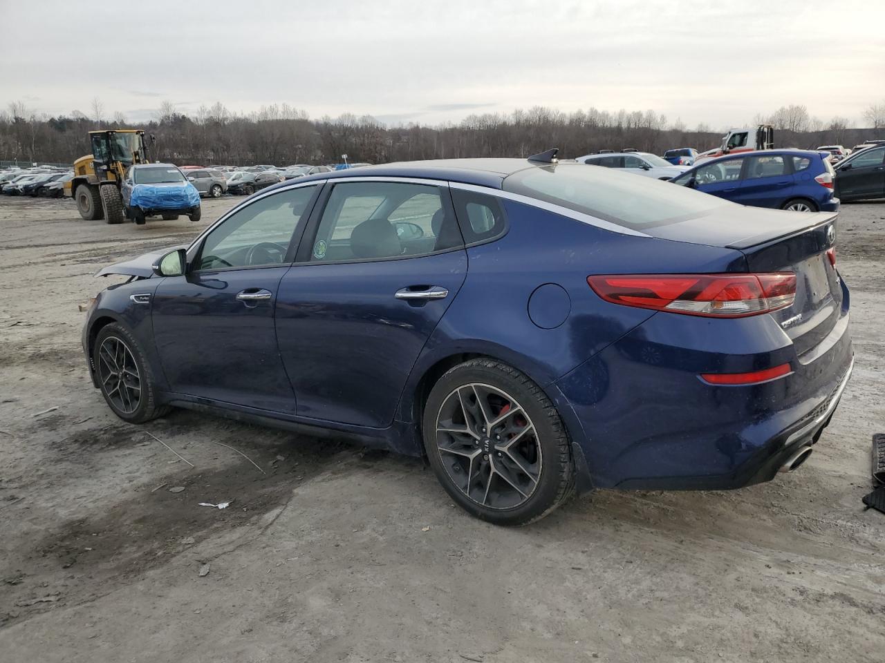 2019 KIA Optima VIN 5XXGW4L2XKG322034 Copart auction photo, front end damage thumbnail 2