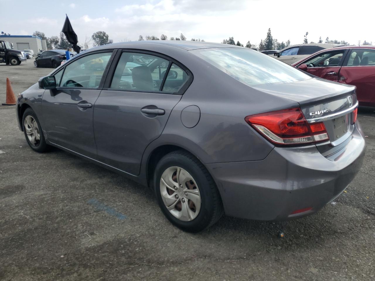 2015 Honda Civic VIN 19XFB2F52FE269958 Copart auction photo, front end damage thumbnail 2