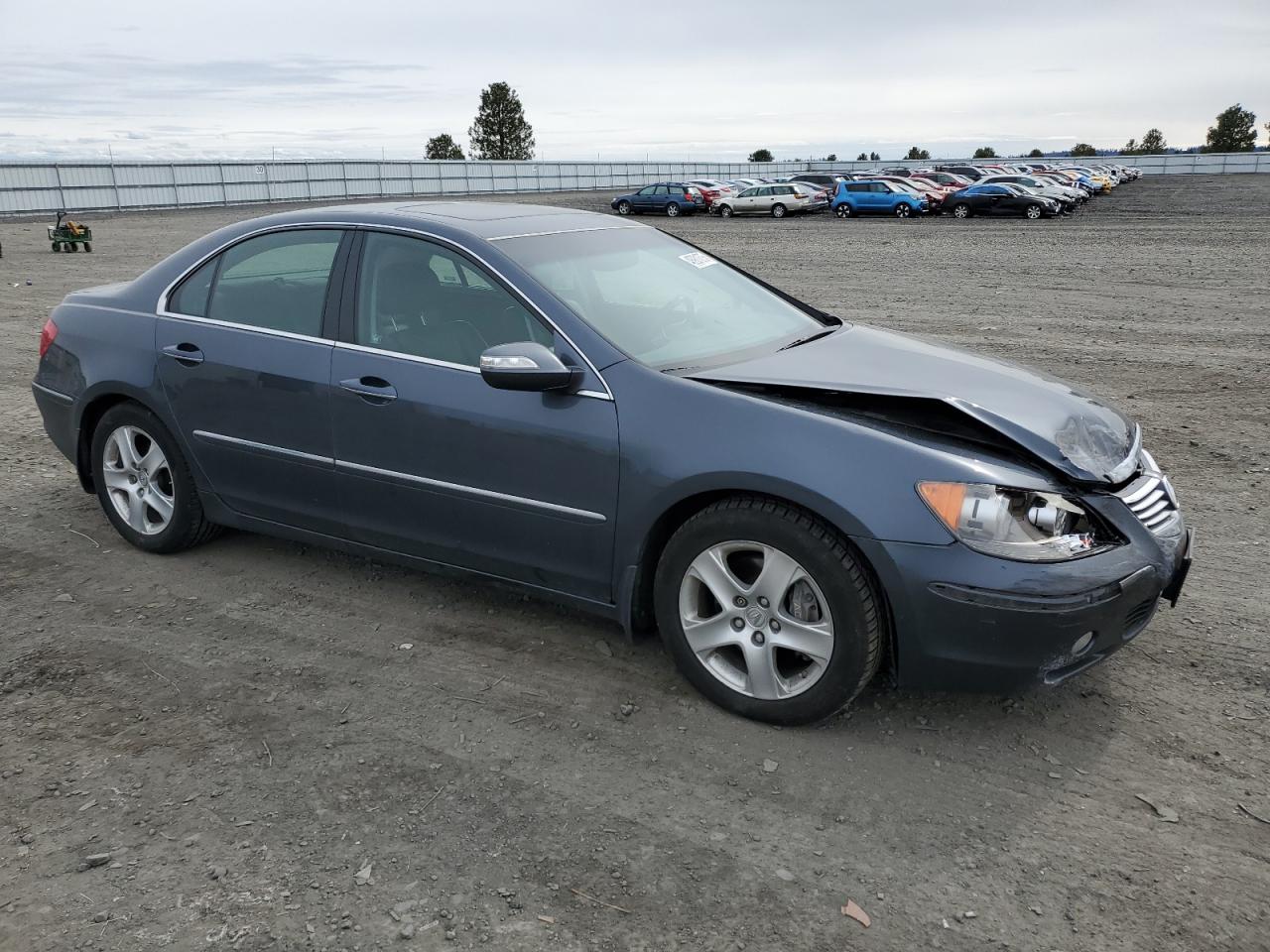 2007 Acura RL VIN JH4KB16637C003907 Copart auction photo, front end damage thumbnail 4