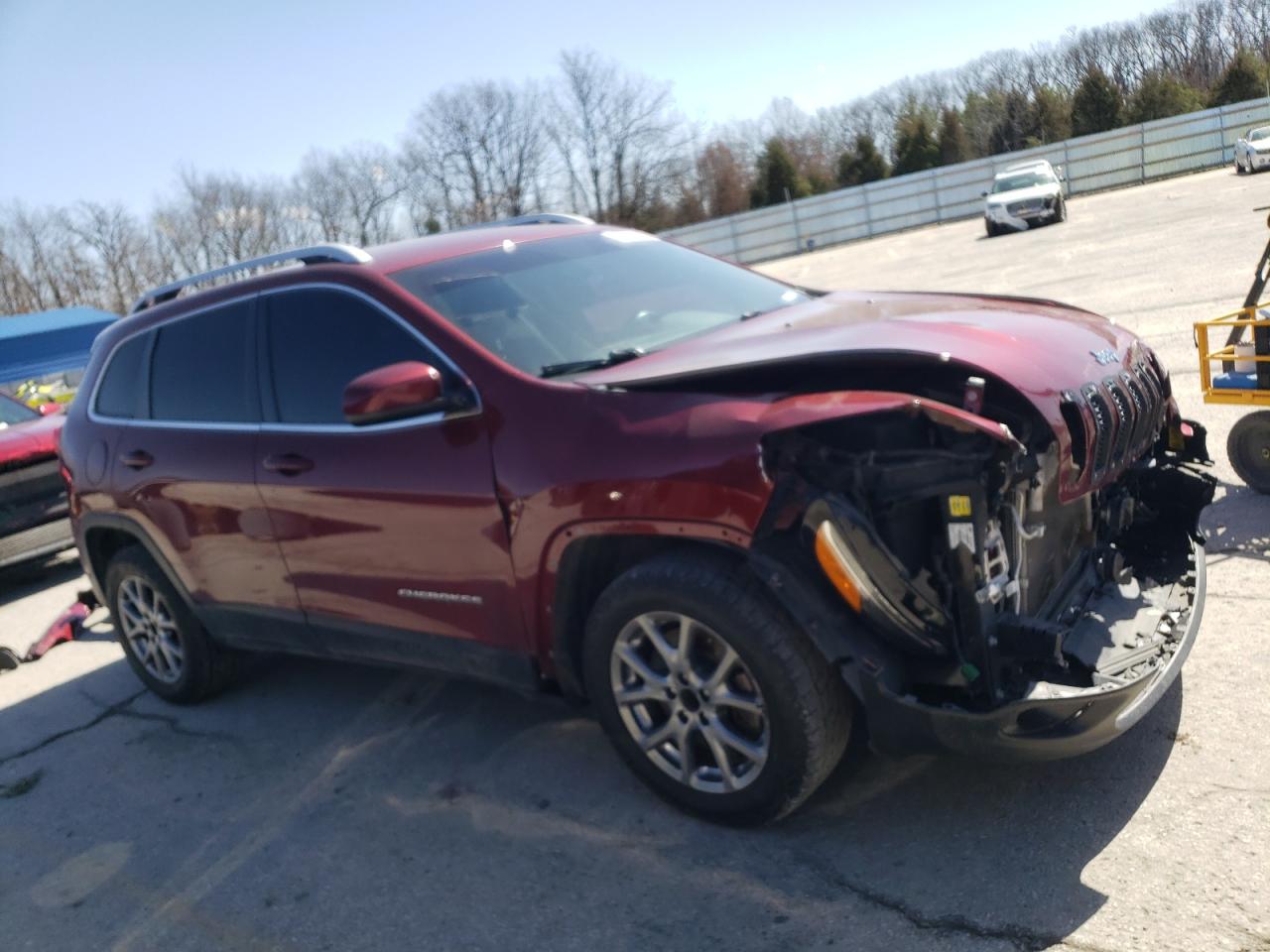 2018 Jeep Grand Cherokee VIN 1C4PJLLB8JD622754 Copart auction photo, front end / hail damage thumbnail 4