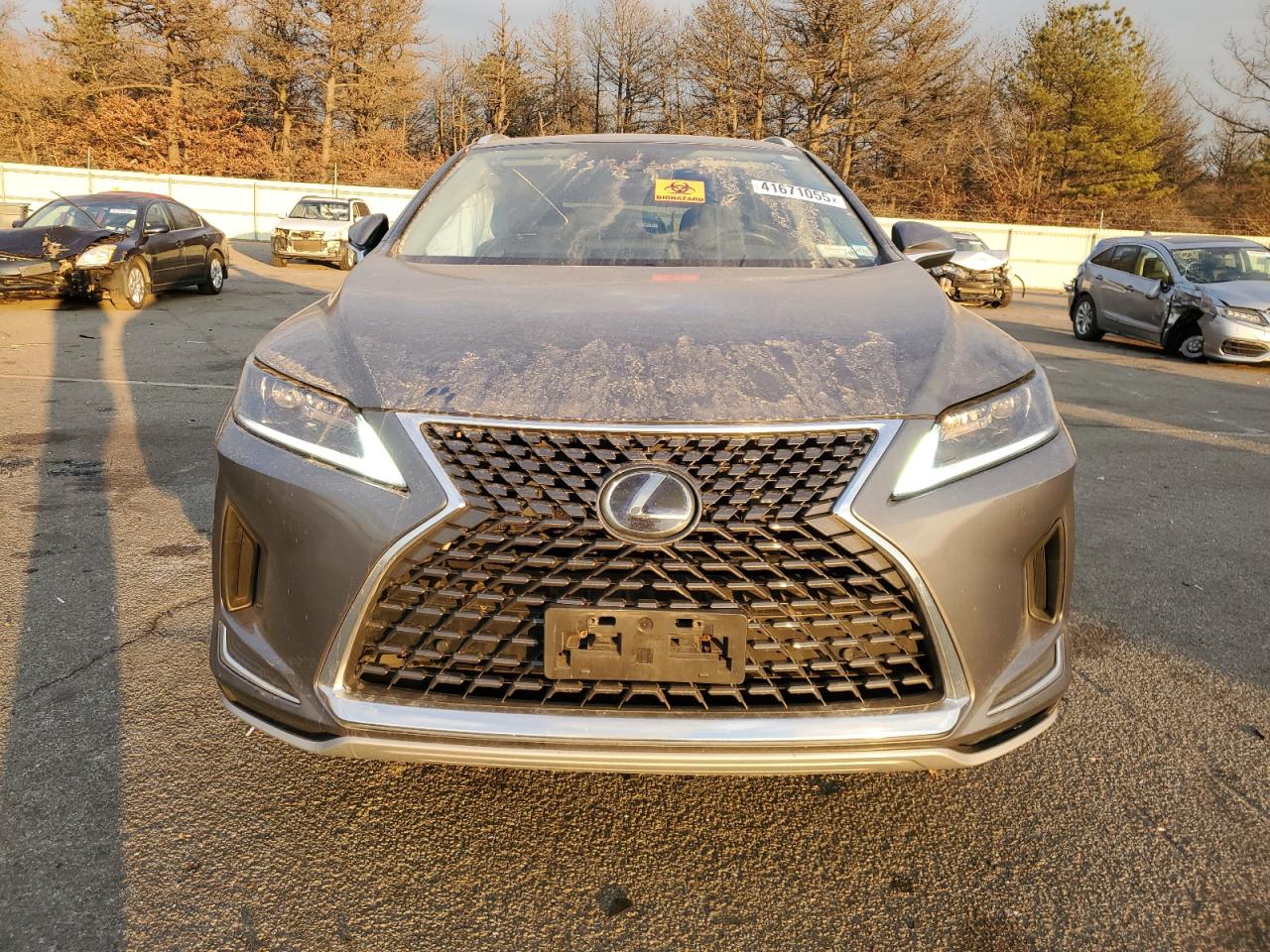 2020 Lexus RX VIN 2T2HGMDA8LC045458 Copart auction photo, rear end / side damage thumbnail 5