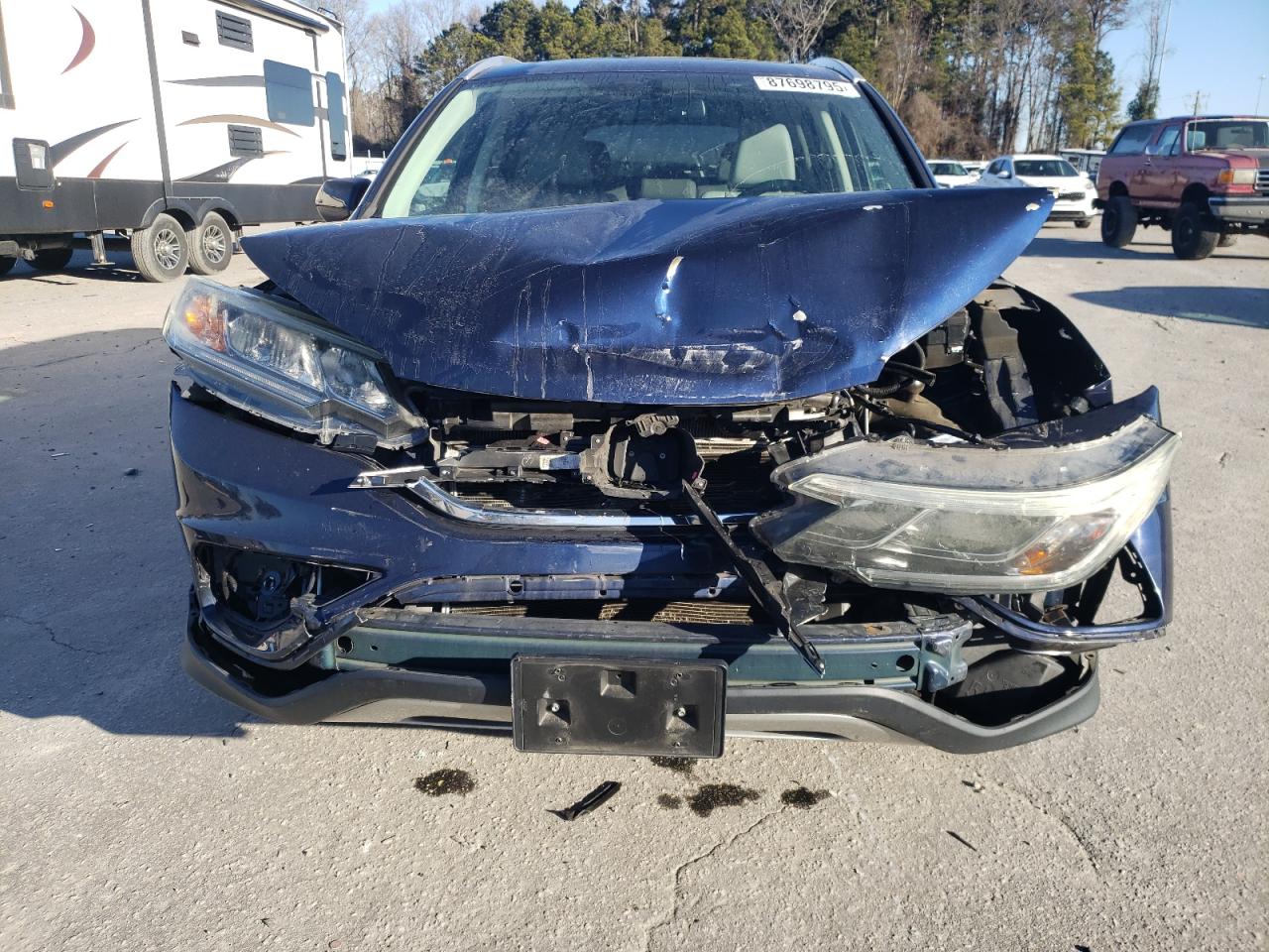 2016 Honda CR-V VIN 2HKRM3H74GH507947 Copart auction photo, all over / mechanical damage thumbnail 5