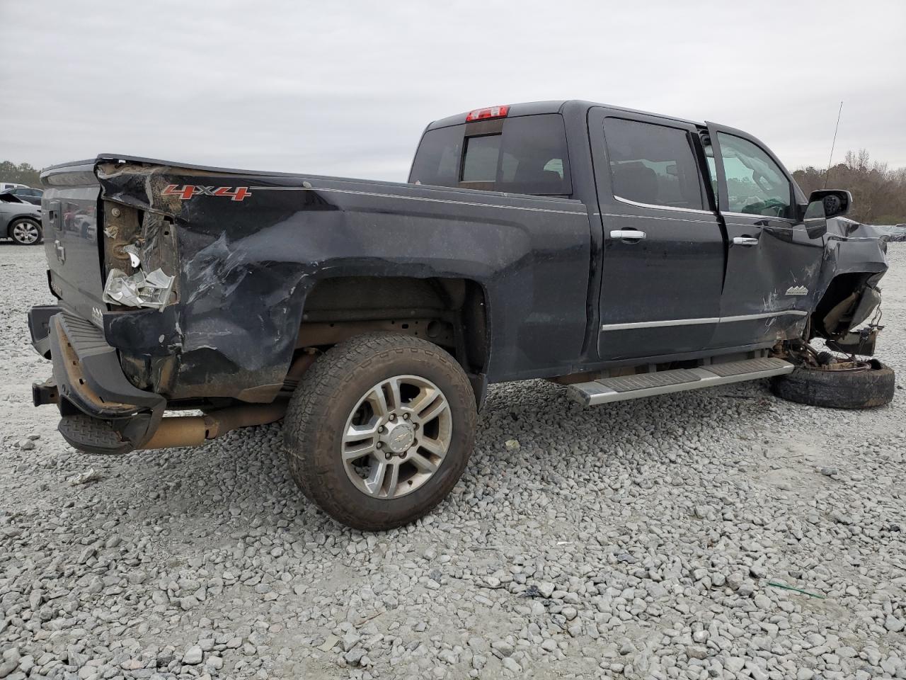 2015 Chevrolet Silverado VIN 1GC1KXE89FF603198 Copart auction photo, all over damage thumbnail 3