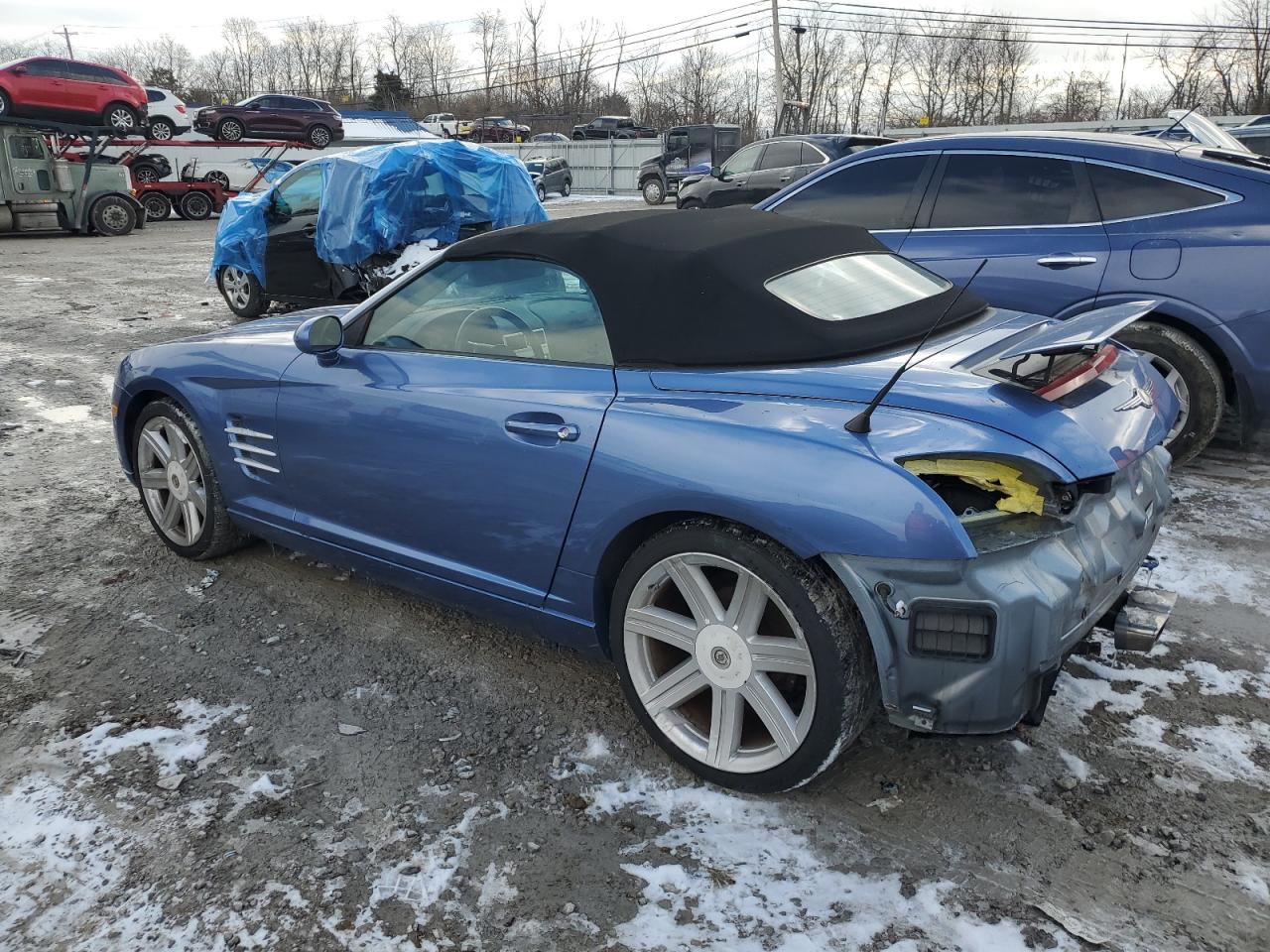 2005 Chrysler Crossfire VIN 1C3AN65LX5X057966 Copart auction photo, rear end damage thumbnail 2