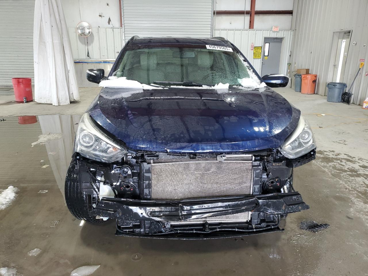 2017 Hyundai Santa Fe VIN 5XYZUDLB0HG473323 Copart auction photo, front end damage thumbnail 5