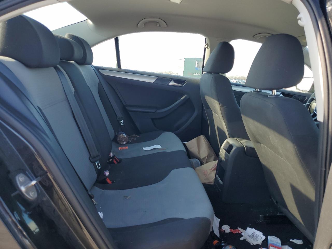 2017 Volkswagen Jetta VIN 3VW2B7AJ7HM334048 Copart auction photo, all over damage thumbnail 10