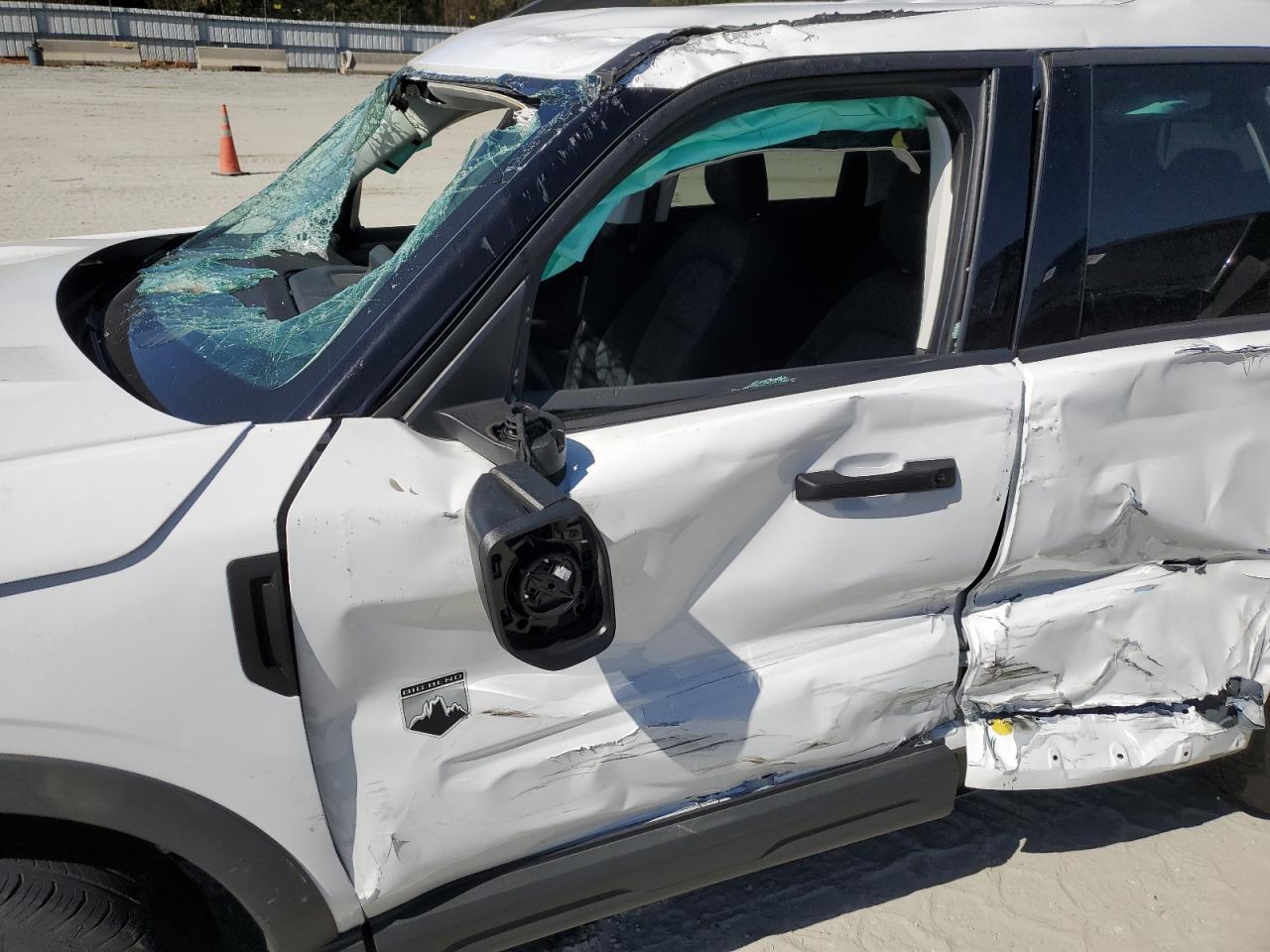 2023 Ford Bronco VIN 3FMCR9B68PRE07286 Copart auction photo, rollover damage thumbnail 7
