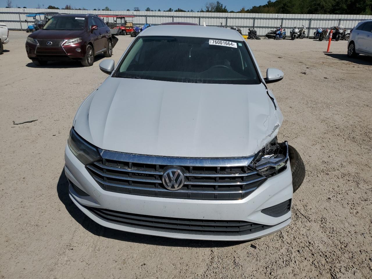 2019 Volkswagen Jetta VIN 3VWC57BU2KM131807 Copart auction photo, front end damage thumbnail 5