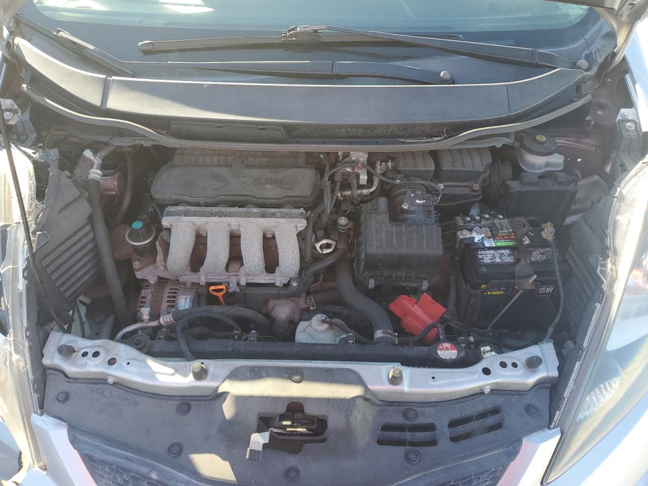 2013 Honda Fit VIN JHMGE8H38DC082740 Copart auction photo, side damage thumbnail 13