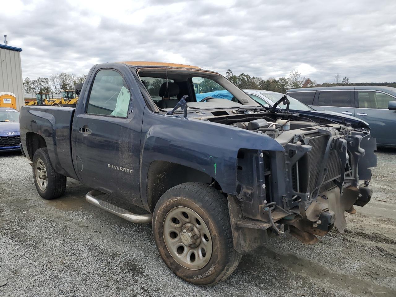2012 Chevrolet Silverado VIN 1GCNCPEX2CZ286266 Copart auction photo, front end / minor dent/scratches damage thumbnail 4