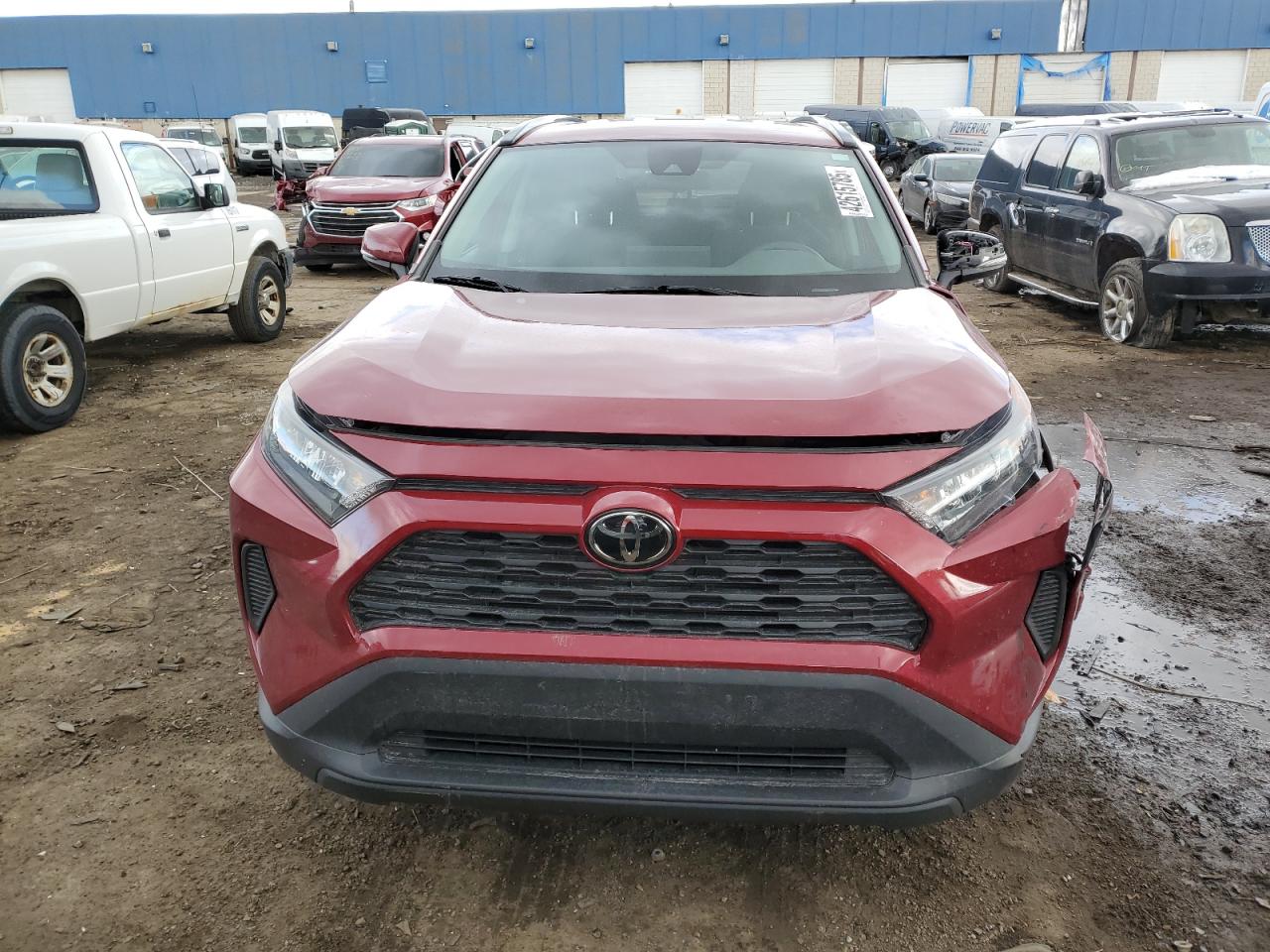 2021 Toyota RAV 4 VIN 2T3G1RFV3MW235691 Copart auction photo, front end damage thumbnail 5
