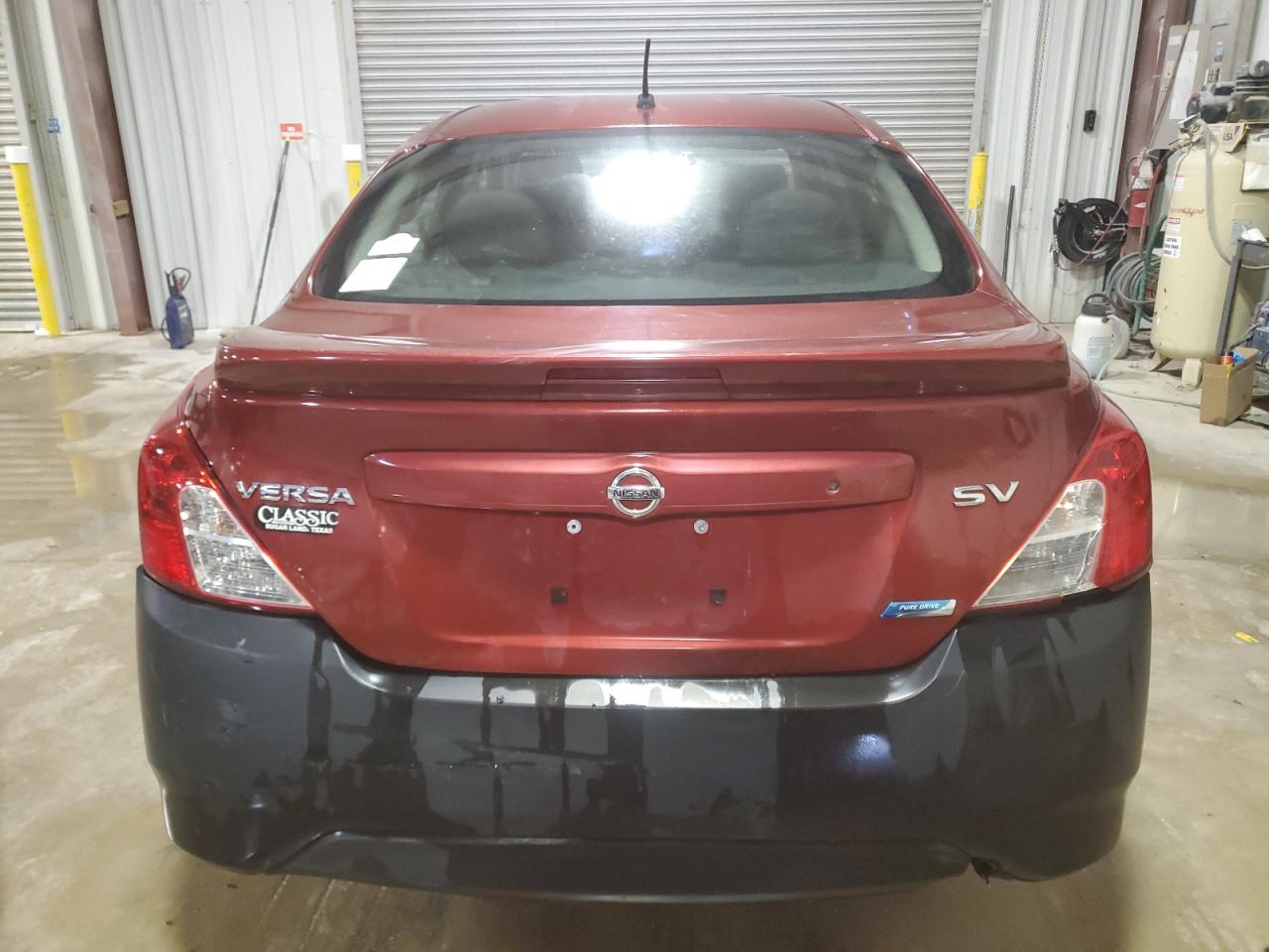2018 Nissan Versa VIN 3N1CN7AP6JL825616 Copart auction photo, front end / rear end damage thumbnail 6