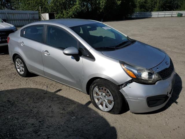2013 KIA Rio VIN KNADM4A30D6124467 Copart auction photo, front end damage thumbnail 4