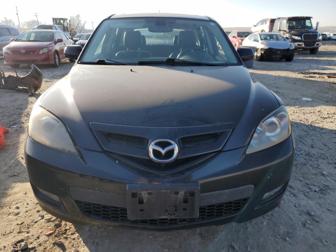 2008 Mazda 3 VIN JM1BK343981178276 Copart auction photo, rear end damage thumbnail 5