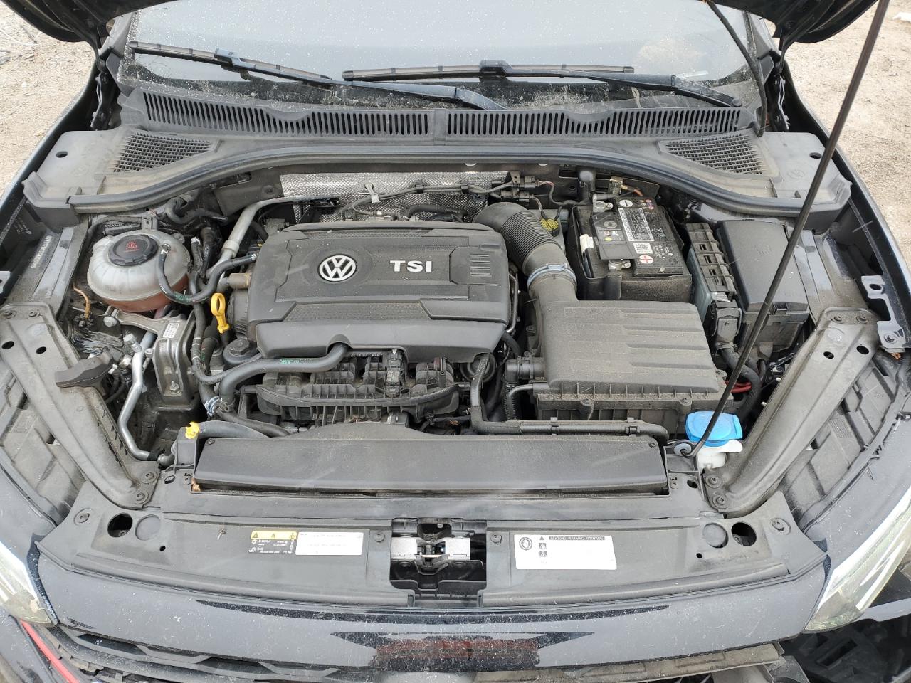 2019 Volkswagen Jetta VIN 3VW5T7BU3KM205945 Copart auction photo, front end / side damage thumbnail 11