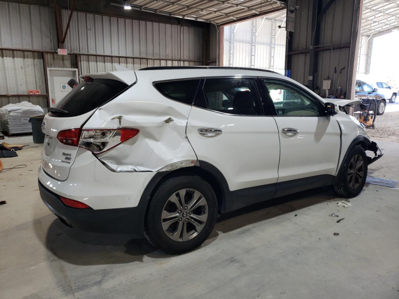 2014 Hyundai Santa Fe VIN 5XYZUDLB6EG154438 Copart auction photo, front end / rear end damage thumbnail 3