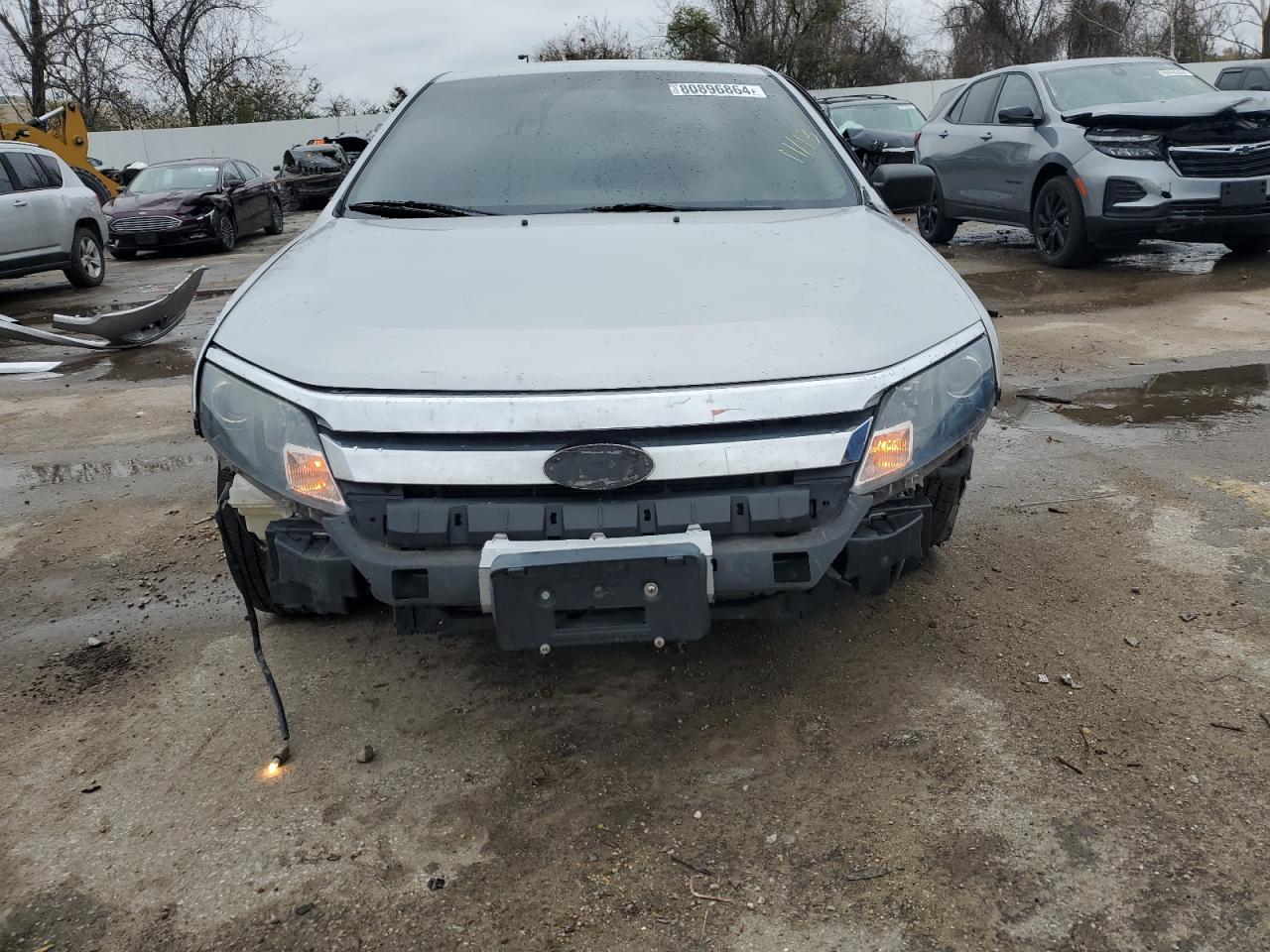 2010 Ford Fusion VIN 3FAHP0GA6AR158766 Copart auction photo, front end / side damage thumbnail 5