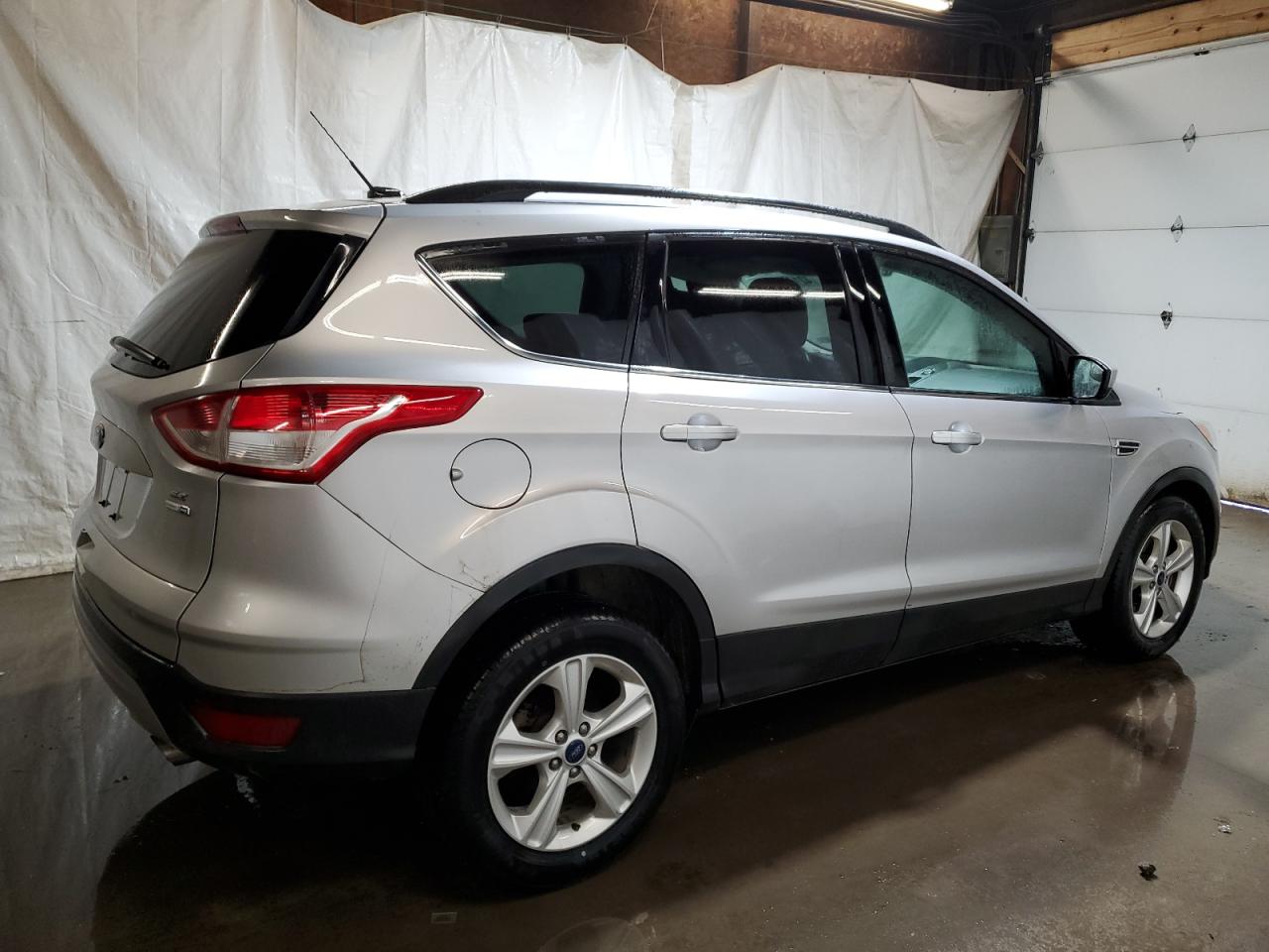 2014 Ford Escape VIN 1FMCU9GX9EUB95035 Copart auction photo, front end / side damage thumbnail 3