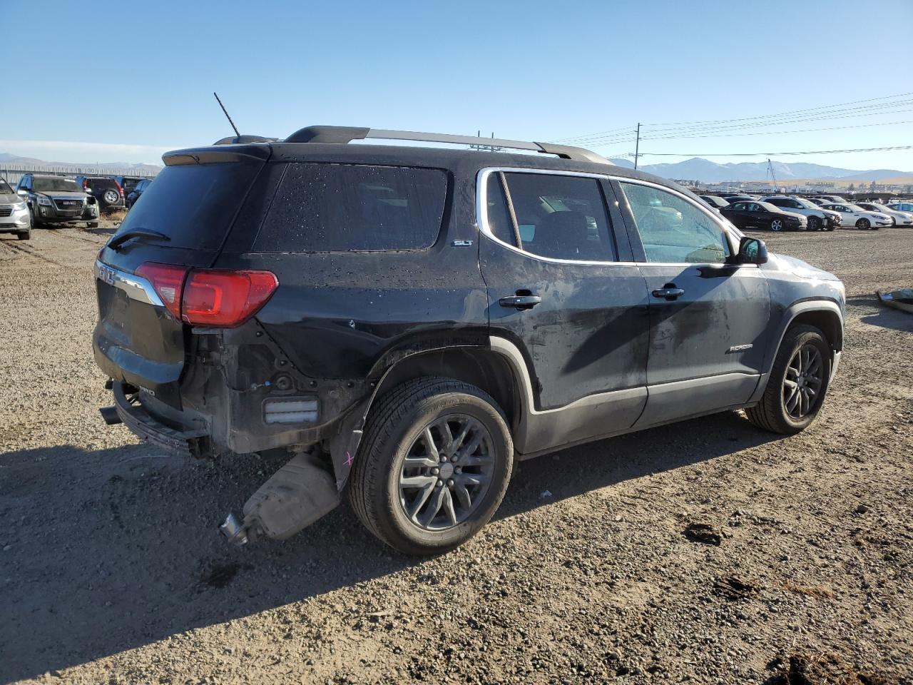 2018 GMC Acadia VIN 1GKKNULS5JZ144935 Copart auction photo, rear end / front end damage thumbnail 3