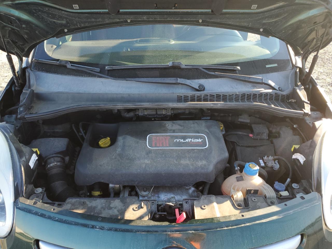 2014 Fiat 500 VIN ZFBCFADH4EZ003989 Copart auction photo, side damage thumbnail 11