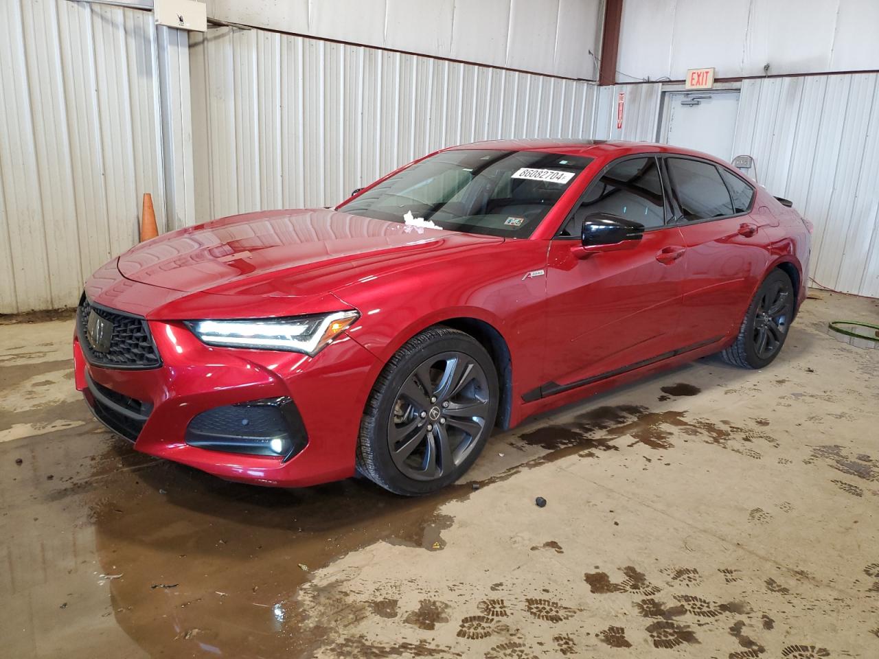 2021 Acura TLX VIN 19UUB6F59MA006480