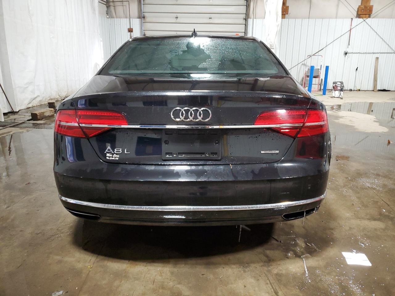 2015 Audi A8 VIN WAU3GAFD7FN013295 Copart auction photo, undercarriage / mechanical damage thumbnail 6