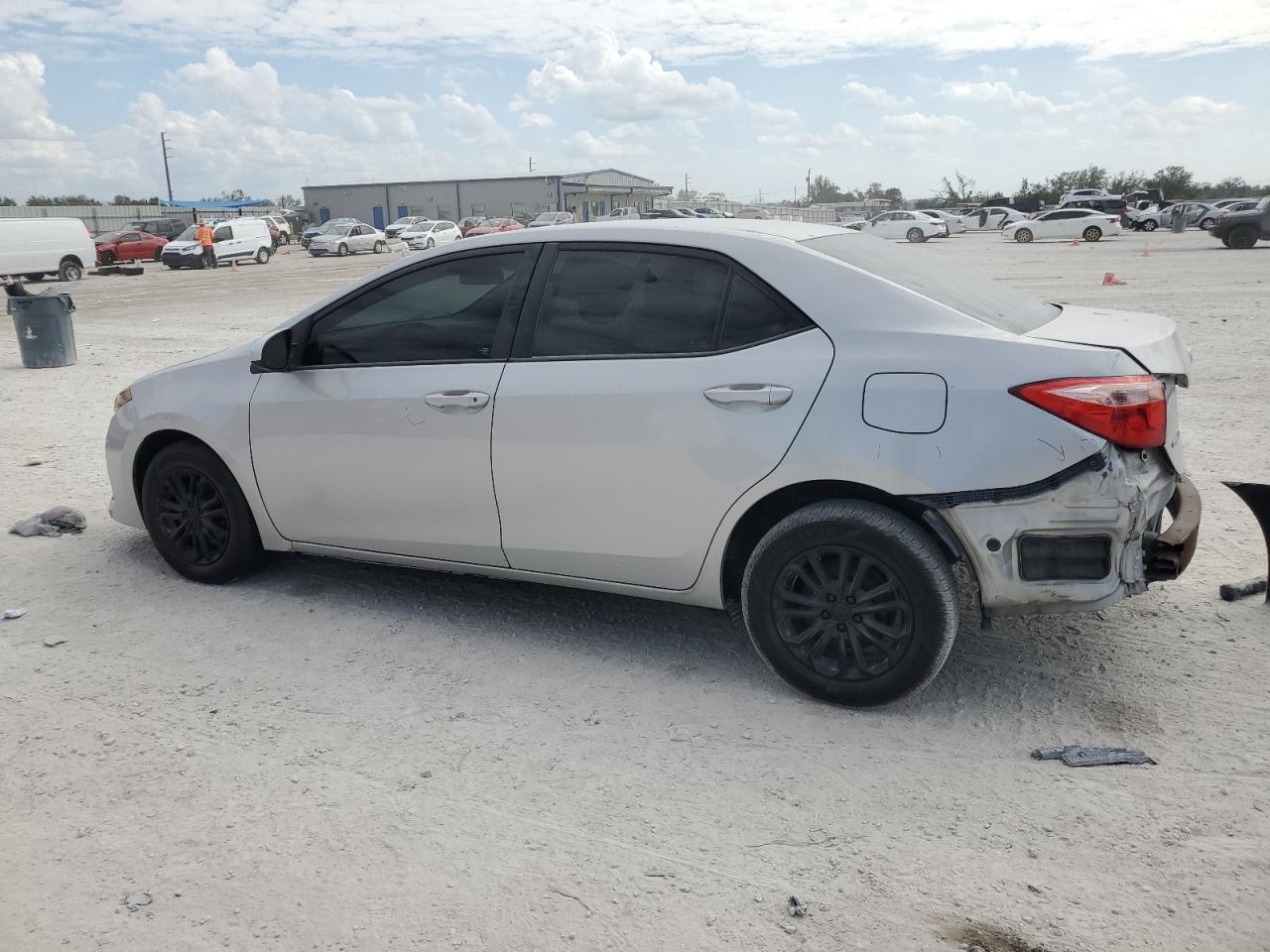 2017 Toyota Corolla VIN 2T1BURHEXHC782357 Copart auction photo, all over / rear end damage thumbnail 2