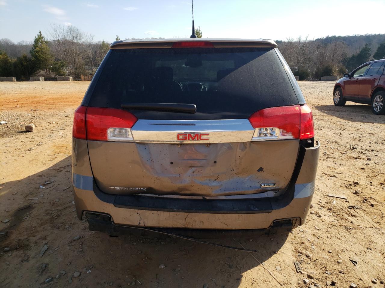 2012 GMC Terrain VIN 2GKALMEK5C6280771 Copart auction photo, rear end / front end damage thumbnail 6