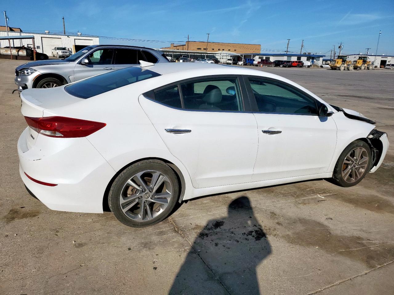 2017 Hyundai Elantra VIN 5NPD84LF5HH021507 Copart auction photo, front end damage thumbnail 3