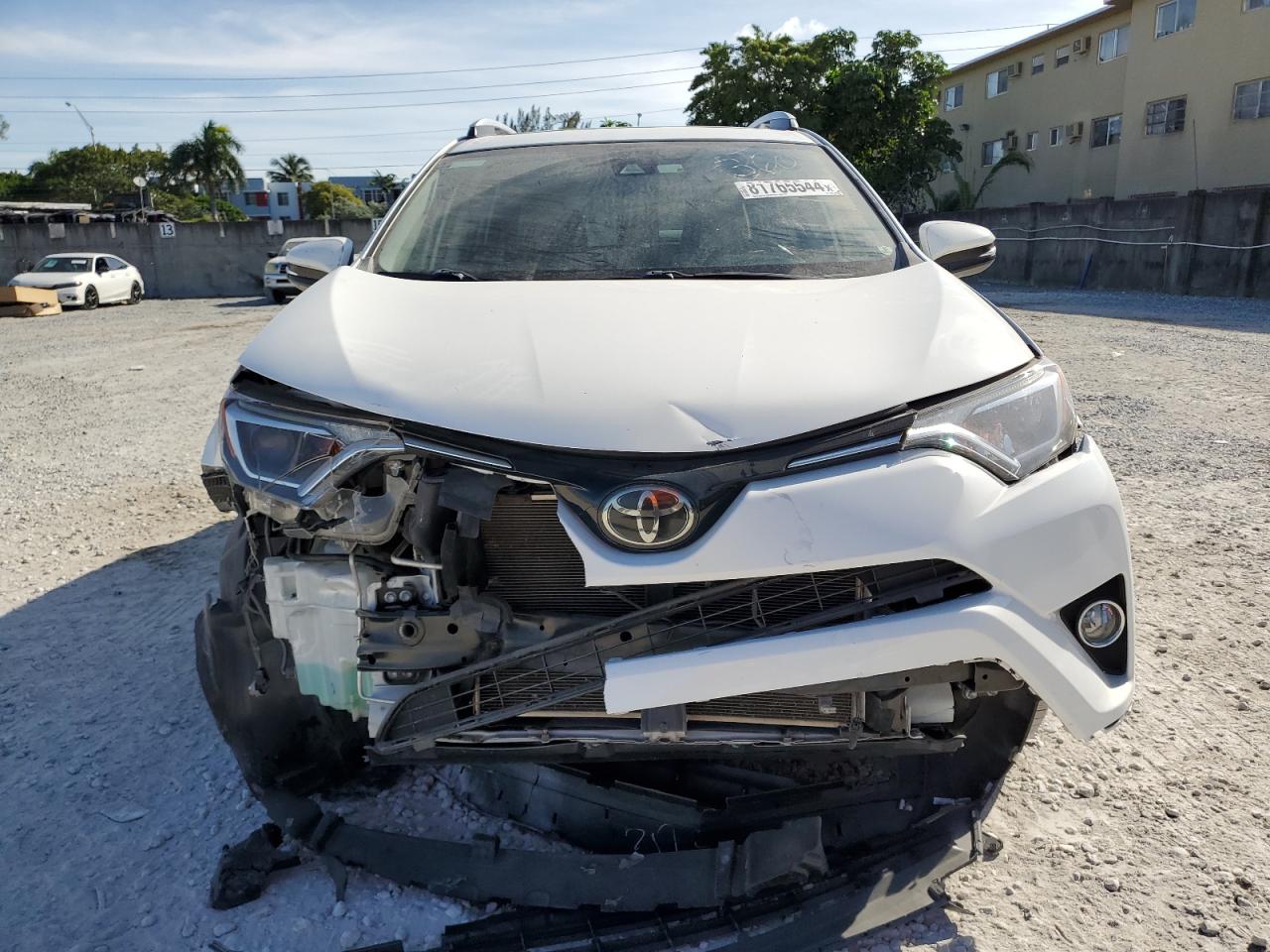 2018 Toyota RAV 4 VIN JTMWFREV8JD128577 Copart auction photo, front end damage thumbnail 5