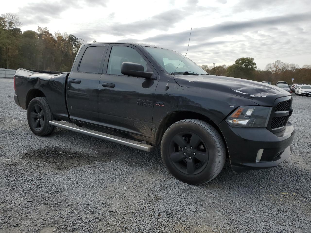2017 RAM 1500 VIN 1C6RR7FT2HS717174 Copart auction photo, top/roof damage thumbnail 4