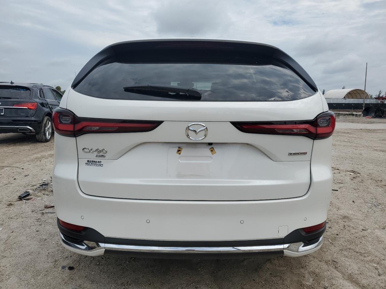 2024 Mazda CX-90 VIN JM3KKDHC8R1104534 Copart auction photo, front end / minor dent/scratches damage thumbnail 6