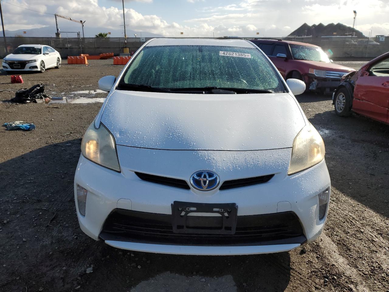 2013 Toyota Prius VIN JTDKN3DU3D5579583 Copart auction photo, front end / rear end damage thumbnail 5