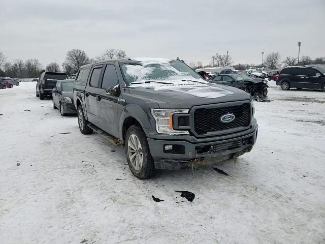 2018 Ford F-150 VIN 1FTEW1E52JKC48366 Copart auction photo, rollover damage thumbnail 11