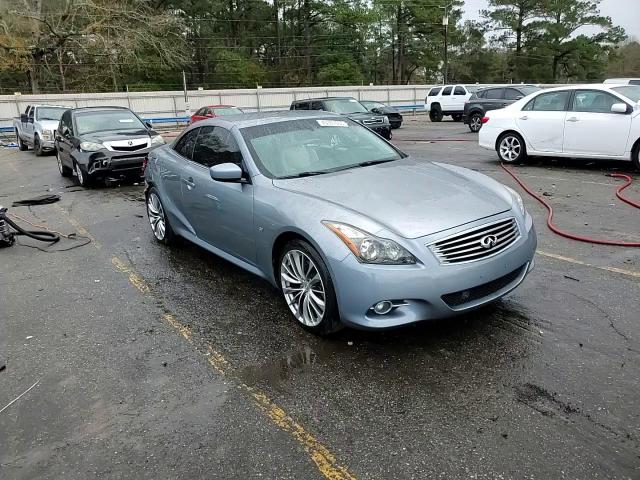 2015 Infiniti Q60 VIN JN1CV6FE1FM810441 Copart auction photo, side / rear end damage thumbnail 13