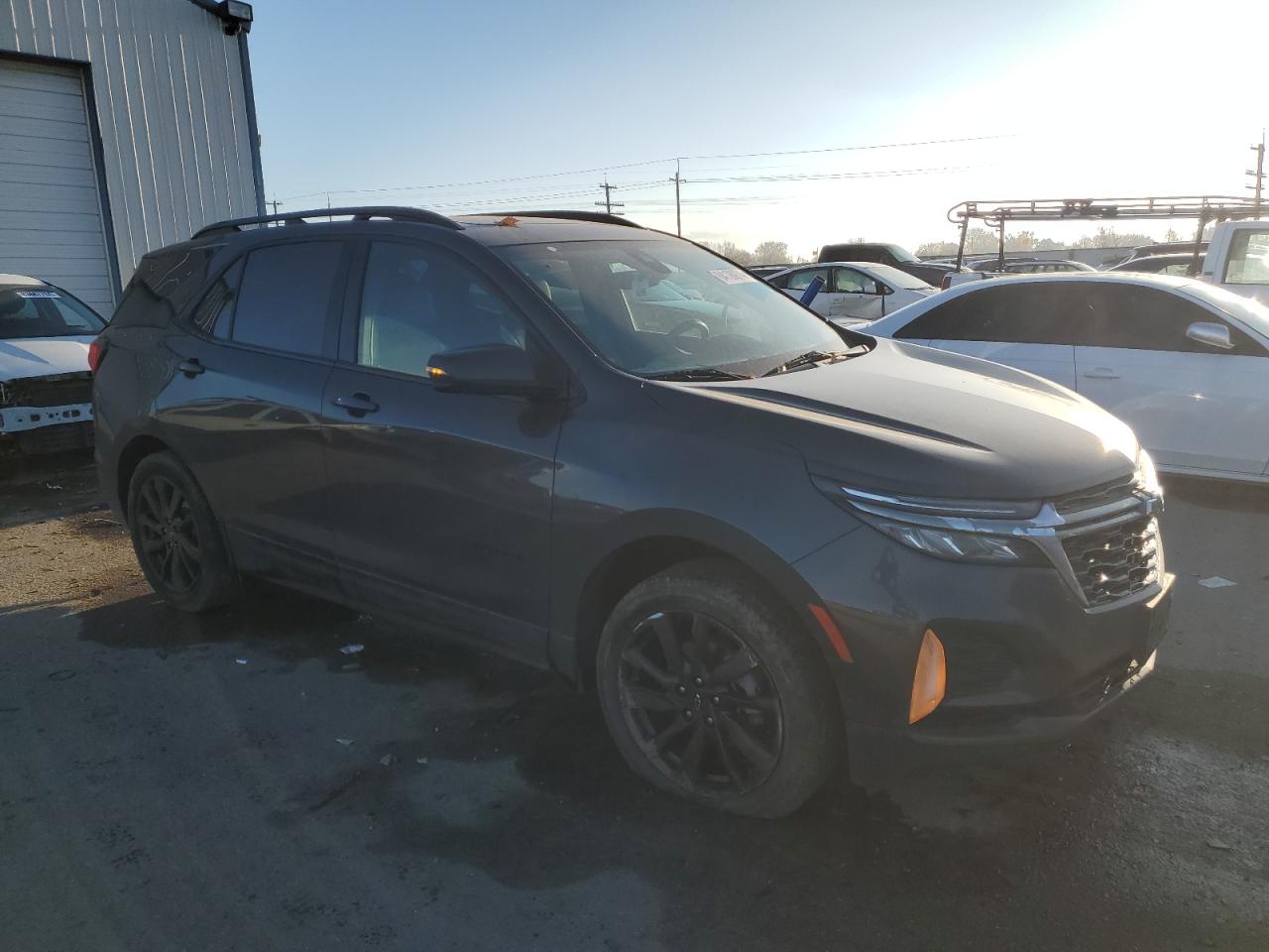 2022 Chevrolet Equinox VIN 3GNAXWEV6NS153464 Copart auction photo, rear end damage thumbnail 4