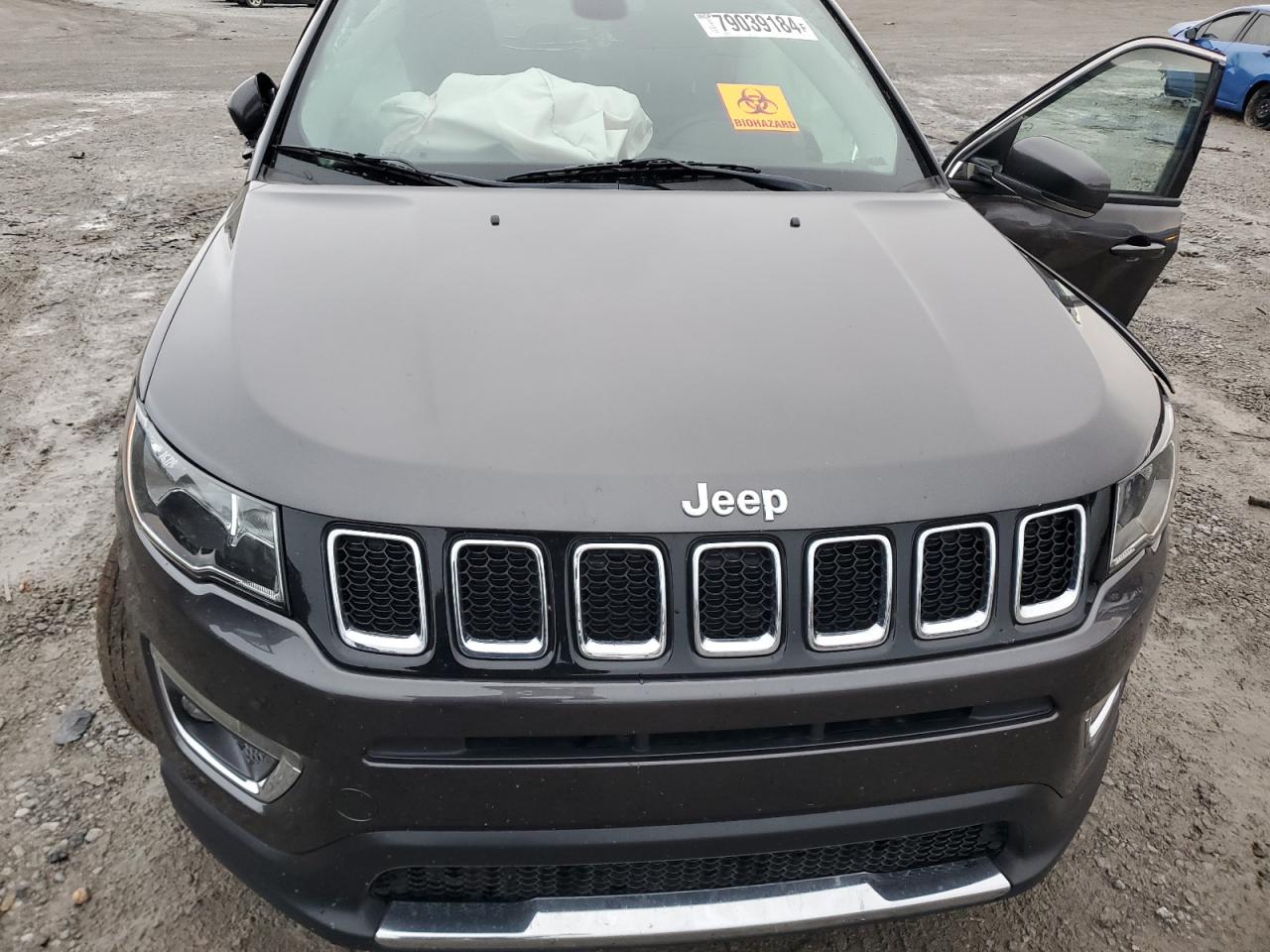 2017 Jeep Compass VIN 3C4NJDCB7HT629261 Copart auction photo, biohazard/chemical / all over damage thumbnail 11