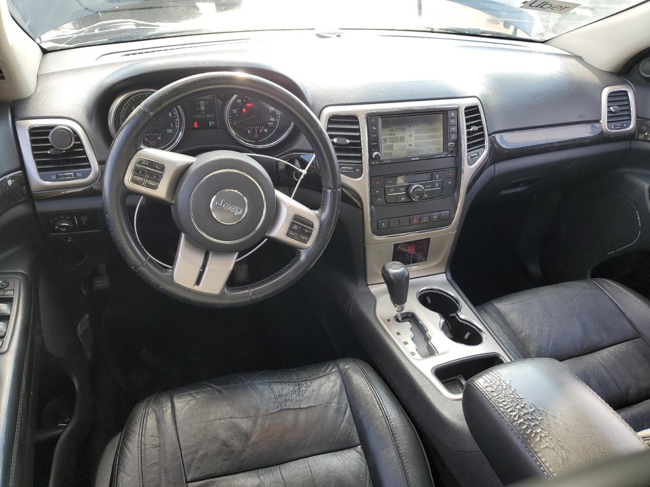 2013 Jeep Grand Cherokee VIN 1C4RJFAG0DC557675 Copart auction photo, hail / rear end damage thumbnail 8