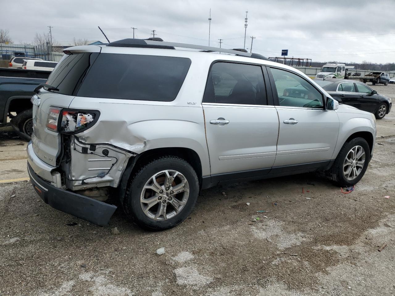 2015 GMC Acadia VIN 1GKKVRKD7FJ145042 Copart auction photo, rear end damage thumbnail 3