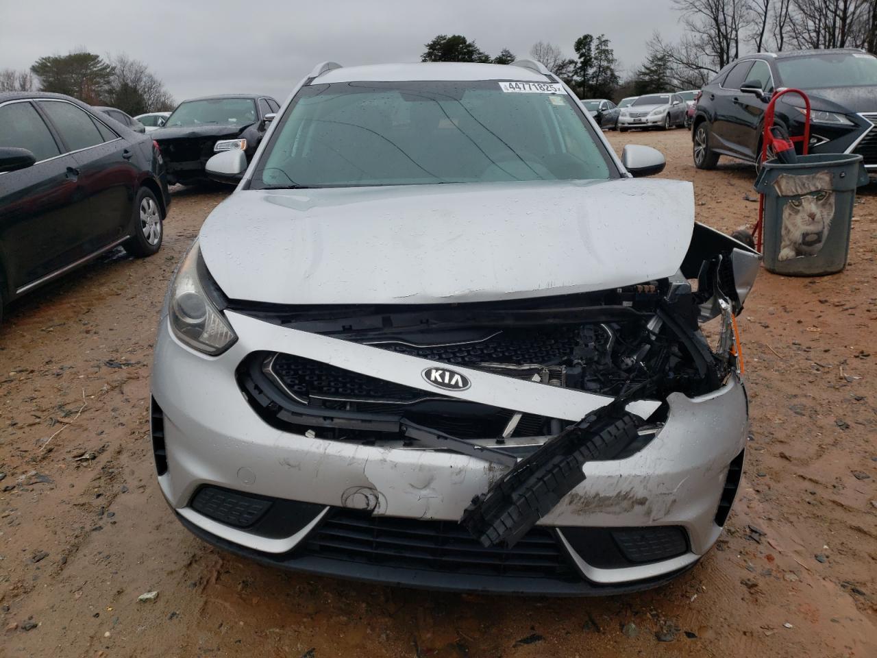 2017 KIA Niro VIN KNDCB3LC3H5074364 Copart auction photo, front end damage thumbnail 5