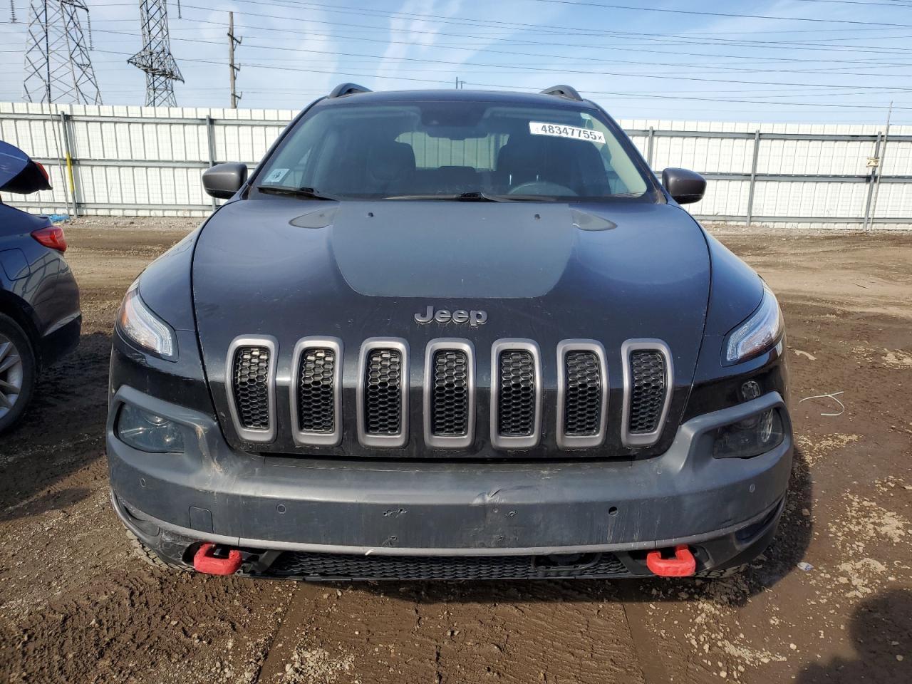 2016 Jeep Cherokee VIN 1C4PJMBS0GW271049 Copart auction photo, side / rear end damage thumbnail 5