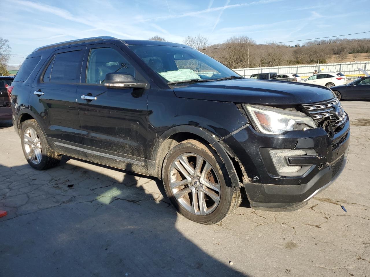 2017 Ford Explorer VIN 1FM5K8FH0HGB86455 Copart auction photo, front end damage thumbnail 4