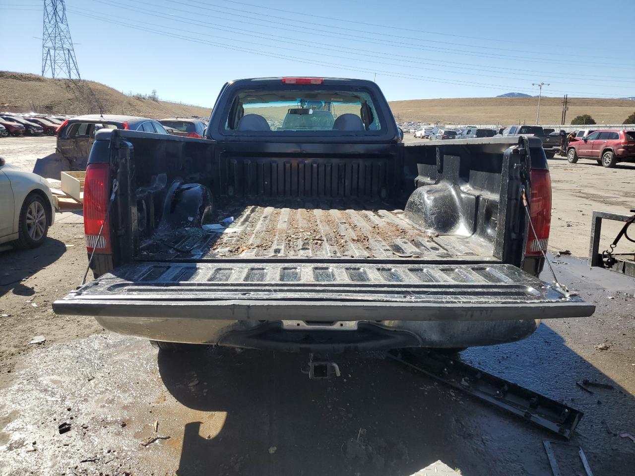 2002 Ford F-150 VIN 1FTRF17222NB03008 Copart auction photo, front end / hail damage thumbnail 6