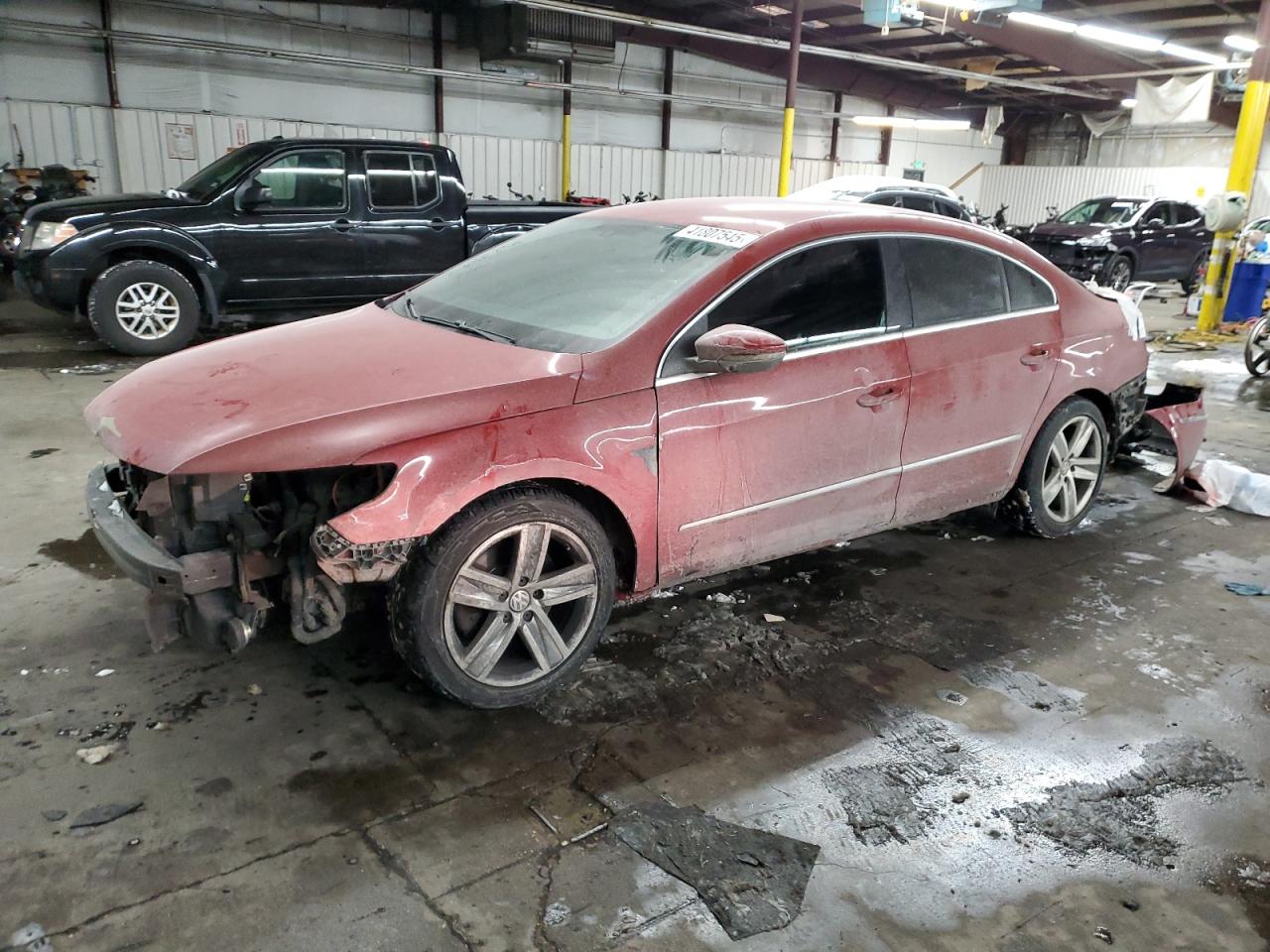 2013 Volkswagen Passat CC VIN WVWBP7AN0DE564697