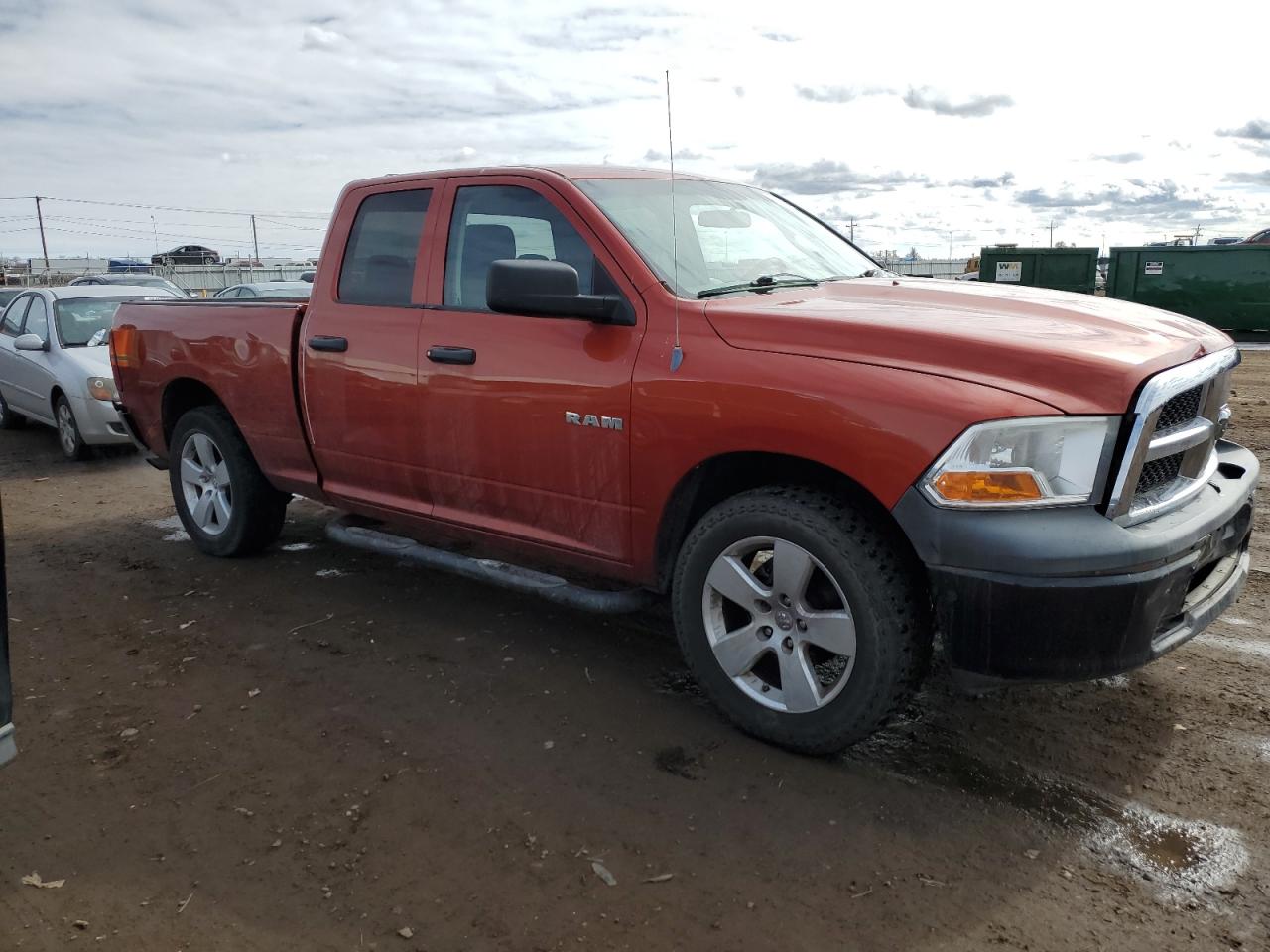 2009 Dodge RAM VIN 1D3HV18P89S799398 Copart auction photo, rear end damage thumbnail 4